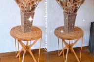 Esta mesa de madera se puede hacer reciclando un producto que está en casi todas las casas: de cuál se trata