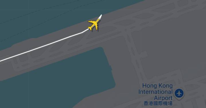 Hong Kong plane crash: Two dead after cargo plane skids off runway into sea while landing