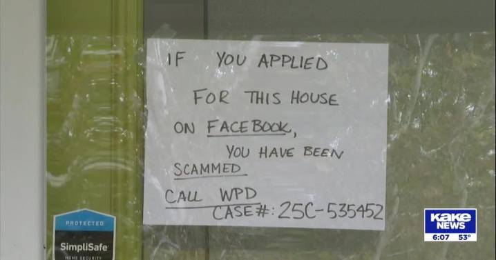 Wichita homeowner caught in rental scam after strangers show up at her door