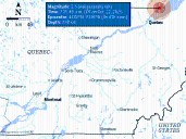 Small earthquake felt near Quebec City