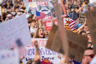 ‘No Kings’ protests against Trump bring street party vibe to cities nationwide