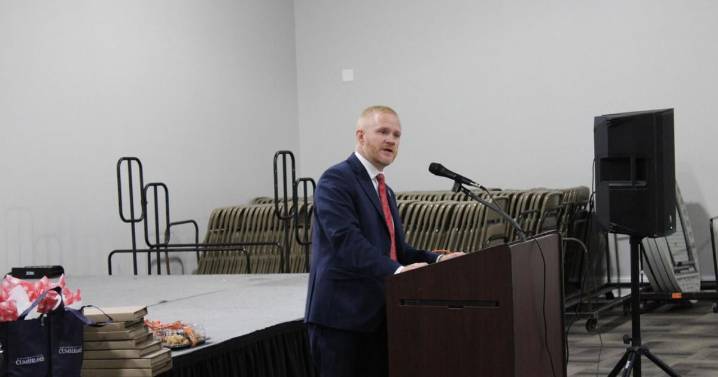 New UC president speaks at chamber luncheon