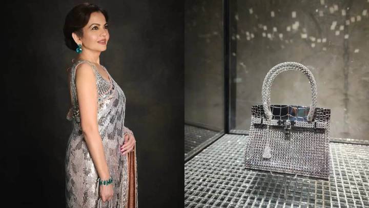 Nita Ambani’s sparkling Hermes handbag, know the whopping price