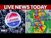 LIVE: NYC mayor's race latest; rainy afternoon ahead