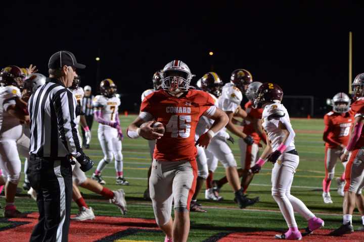 Conard Football Staggers Into Bye Week with Loss to South Windsor
