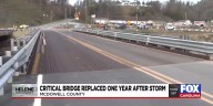 Replacement bridge completed in WNC following Helene destruction