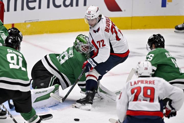 Deadspin | Stars' Jake Oettinger (24 saves) shuts out Alex Ovechkin, Caps