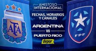 Argentina vs. Puerto Rico por amistoso: canales de TV y horarios del amistoso