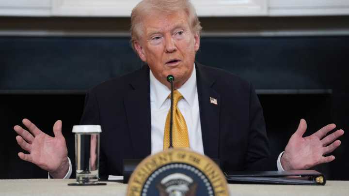 Trump says he's ending trade talks with Canada over TV ads : NPR