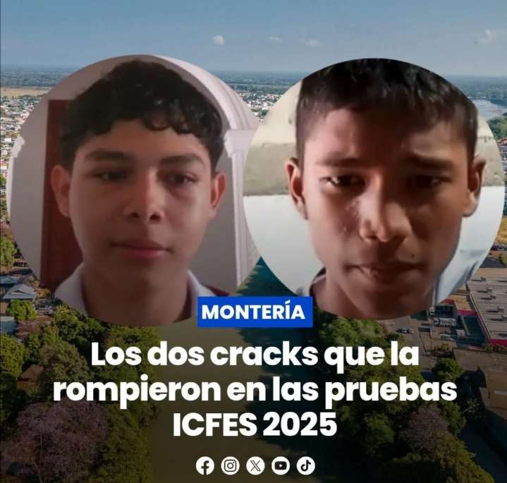 "¡Orgullo en Montería! Dos Estudiantes Logran el Puntaje Más Alto en las Pruebas Saber 11"