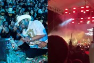 En concierto de Tito Torbellino Jr.,  hombres son captados disparando al aire