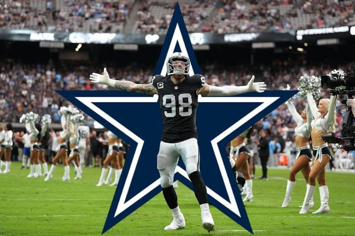 Lo que podría costar a los Cowboys conseguir al súper defensivo Maxx Crosby de los Raiders