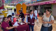 Monitorean salud de usuarios del Mercado 'Alonso Felipe Andrade' en Campeche