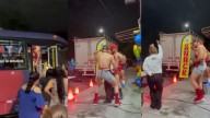 Conductora de camión en Monterrey protagoniza baile con animadores y se vuelve viral