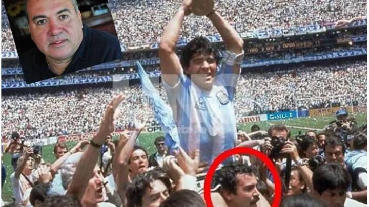 Falleció Roberto Cejas, el santafesino que llevó en andas a Diego Armando Maradona en México 86