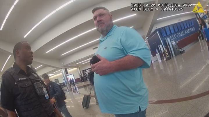Wife of Atlanta airport shooting threat suspect files for divorce, documents show