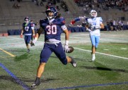 Yorba Linda football beats Corona del Mar in OT for share of Bravo League title