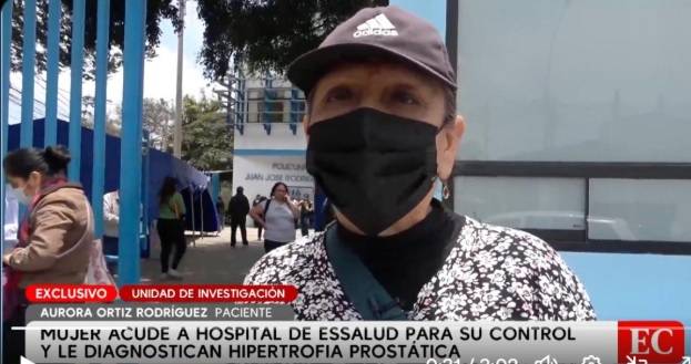 EsSalud está de cabeza: Mujer recibe diagnóstico de hiperplasia prostática tras chequeo ginecológico