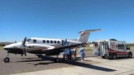Volvió a operar el avión para traslados sanitarios de pacientes críticos de la Provincia