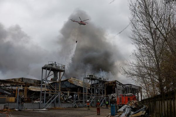 Overnight Russian Strikes On Kyiv Leave Two Dead And Thirteen Injured: Officials