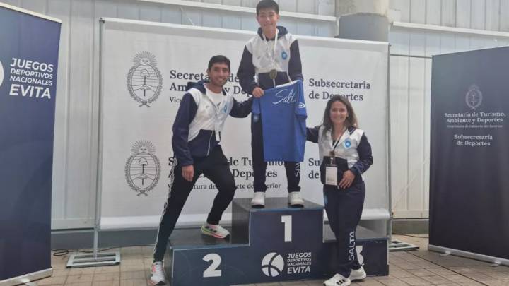Rodrigo Soria logró la primera Medalla de Oro a Salta en los Juegos Evita 2025