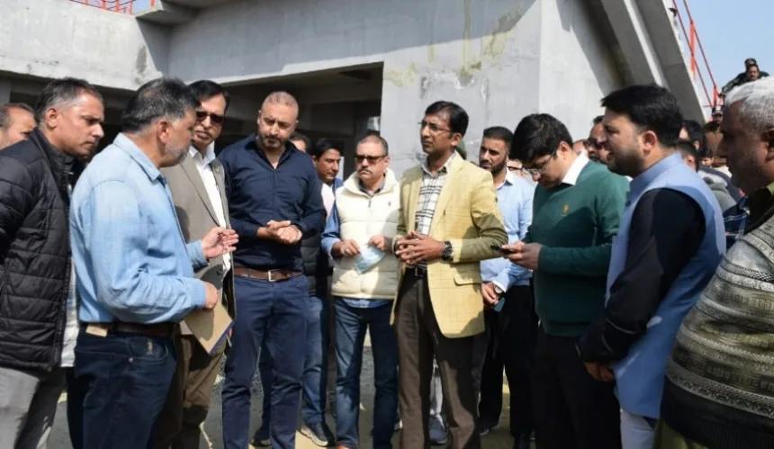 Div Com Kashmir inspects Operational Readiness of 60 MLD STP Noorbagh