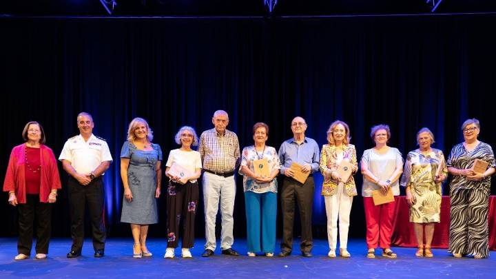 Cartagena celebra a sus seis vecinos centenarios