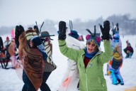 The Art Shanty Projects are returning to a frozen Minneapolis lake this January