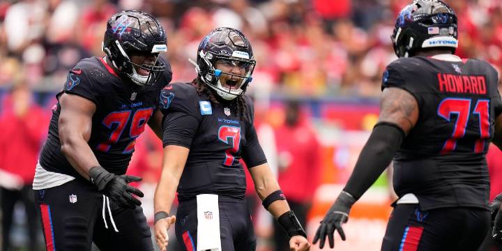 Stroud has season-high 318 yards passing with two TDs to lead the Texans over the 49ers 26