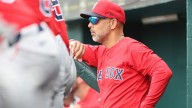 Red Sox manager Alex Cora gives Yankee Stadium props before Wild Card Series