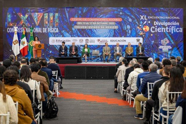 Estado de México se consolida como epicentro nacional de la ciencia: sede del Congreso Nacional de Física y Encuentro de Divulgación Científica 2025