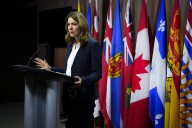 Alberta Premier Smith says Ottawa is dodging responsibility for pipeline decision