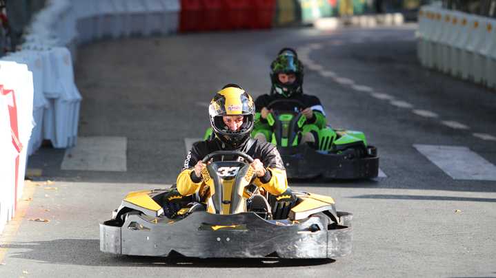 La carrera Kart Royale en las calles de Granada