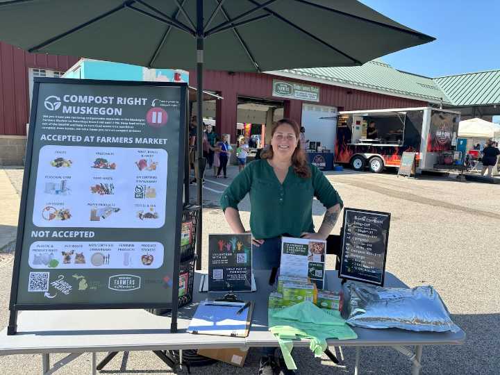 New Muskegon composting program has saved 1 ton of food waste from landfills so far