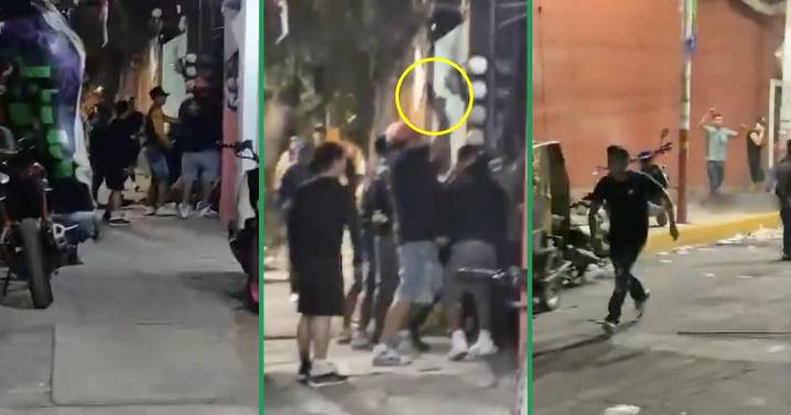 Graban momento exacto en el que inicia la masacre en Tláhuac: suman 3 muertos y 5 heridos