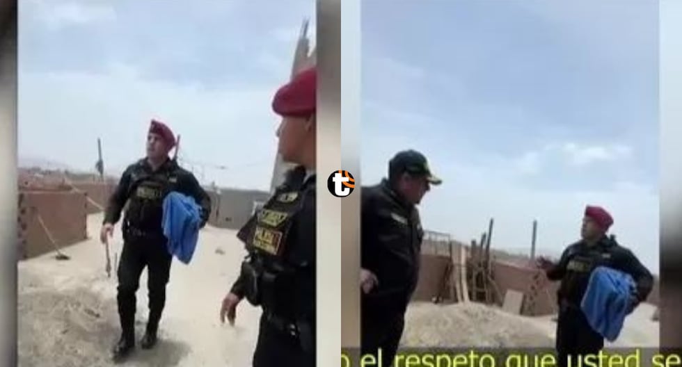¡Policías enfrentados en operativo! Discusión en azotea tras captura de presuntos miembros de banda en Los Olivos: “Deje usted las armas y la droga”