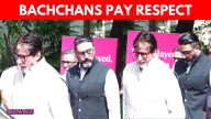 Amitabh Bachchan, Abhishek Bachchan Attend Funeral Of Ad Legend Piyush Pandey