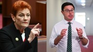 ‘Two years out from an election’: David Littleproud refuses to comment on Pauline Hanson’s efforts to recruit Nationals politicians amid Joyce fiasco