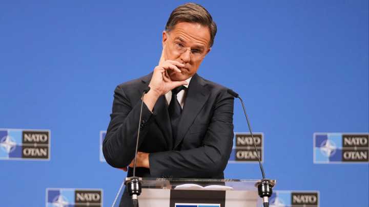 Rutte destaca "la unanimidad" en la OTAN y asegura que España apoya totalmente el objetivo de defensa