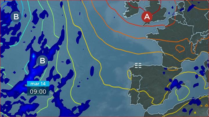 Complícase a visibilidade na costa e no centro de Lugo