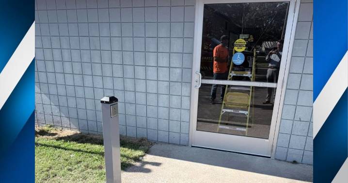 New ADA doors enhance accessibility at Alexander County polls