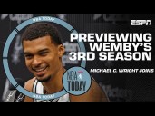 Training Camp Storylines 🏀 Wemby discusses his offseason training routine