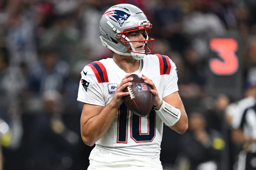 Maye lanza tres pases de TD y los Patriots vencen 25