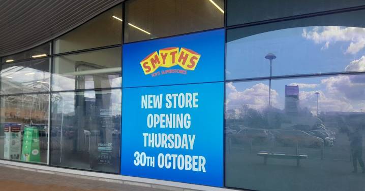 Giveaways and face painting at opening of new Coventry Smyths