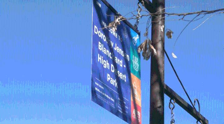 High Desert Park named after World War 2 veteran Dorothy Jensen Blanchard