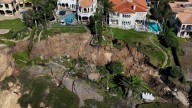 Video captures damage from Southern California coastal landslide