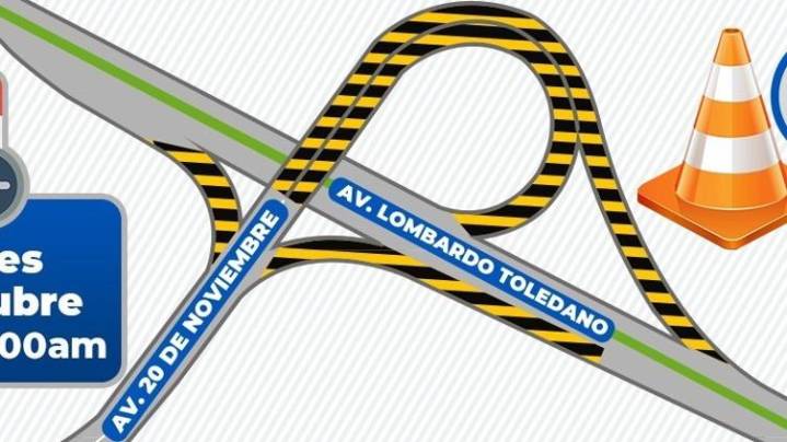 ¡Atención! Cerrarán accesos del Lombardo Toledano este miércoles