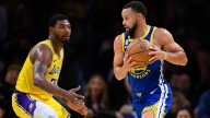 Lakers guard ‘disagrees’ with contentious foul call after dust-up with Steph Curry vs. Warriors