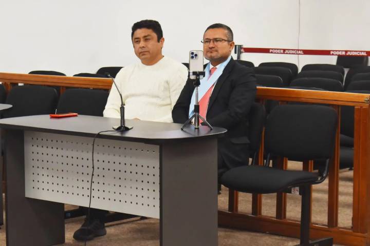 Congresista Guillermo Bermejo antes de recibir sentencia de 15 años de prisión