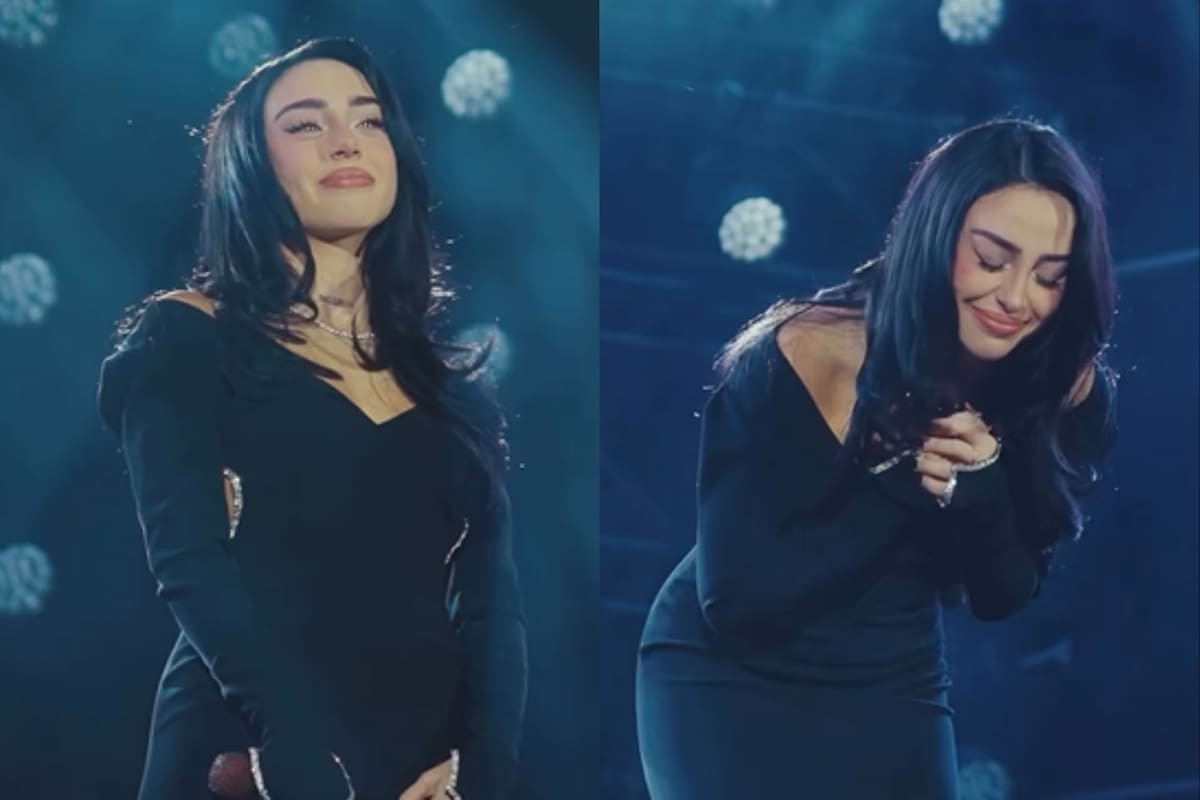 La emoción de Nicki Nicole y la marea de más de 200 mil personas durante su concierto en Rosario